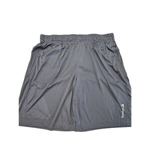 Reebok Gray Mens Basketball Shorts XL